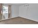 Simple bedroom with carpet and a window with curtains at 15402 N 56Th Ave, Glendale, AZ 85306