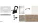 Bathroom features; sink, faucet, cabinet, and flooring at 46963 W Coe St, Maricopa, AZ 85139