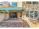 Covered patio with access to the backyard and adjacent to the house at 6510 S Hazelton Ln # 138, Tempe, AZ 85283