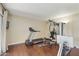 Home gym with treadmill and weight machine at 7528 E Corrine Rd, Scottsdale, AZ 85260