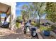 Landscaped backyard with grill and patio area at 15439 E Acacia Way, Fountain Hills, AZ 85268