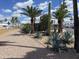 Landscaped driveway leading to a mobile home at 1206 W Klamath Dr, Apache Junction, AZ 85119