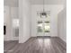 Bright dining room with French doors leading to the backyard at 10338 E San Salvador Dr, Scottsdale, AZ 85258