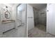 Clean bathroom with updated vanity and walk-in shower at 8214 E Mcdonald Dr, Scottsdale, AZ 85250
