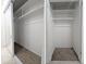 Two spacious closets with ample shelving and hanging space at 8214 E Mcdonald Dr, Scottsdale, AZ 85250