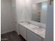 Main bathroom with double vanity and tile flooring at 18765 E Bruno Dr, Gold Canyon, AZ 85118