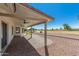 Covered patio overlooks a golf course at 2222 S Yellow Wood --, Mesa, AZ 85209