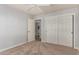 Bedroom with private bathroom access and double door closet at 2222 S Yellow Wood --, Mesa, AZ 85209