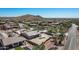 Aerial view showcasing home's location and desert landscape at 4126 S Last Chance Trl, Gold Canyon, AZ 85118