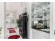 Convenient wet bar with wine rack and glass shelving at 24426 S Ribbonwood Dr, Sun Lakes, AZ 85248