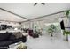 Living area showcasing an open floor plan and views of the backyard at 24426 S Ribbonwood Dr, Sun Lakes, AZ 85248