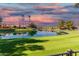 Peaceful lake view from a community with well-maintained lawns at 24426 S Ribbonwood Dr, Sun Lakes, AZ 85248