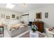 Bright bedroom with a comfortable bed, ample natural light, and decorative furniture at 24426 S Ribbonwood Dr, Sun Lakes, AZ 85248