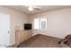 Bedroom with a dresser and a ceiling fan at 2423 E Pony Ln, Gilbert, AZ 85295