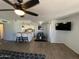 Open concept living room, kitchen and dining area at 14416 N Teakwood Ln # D, Fountain Hills, AZ 85268