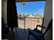 Private balcony with mountain views at 14416 N Teakwood Ln # D, Fountain Hills, AZ 85268
