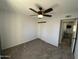 Bedroom with ceiling fan and closet at 14416 N Teakwood Ln # D, Fountain Hills, AZ 85268