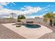 Relaxing kidney shaped pool with waterfall feature at 20293 N 83Rd Dr, Peoria, AZ 85382