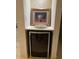 Built-in wine cooler and storage in a niche at 5132 N 31St N Way # 134, Phoenix, AZ 85016