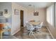 Dining area with wood table and four chairs at 260 S 72Nd Pl, Mesa, AZ 85208