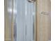 Shower stall with sliding glass doors at 260 S 72Nd Pl, Mesa, AZ 85208