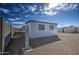 Detached storage shed provides extra storage at 260 S 72Nd Pl, Mesa, AZ 85208