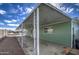 Covered patio offers additional outdoor space at 260 S 72Nd Pl, Mesa, AZ 85208