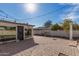 Spacious brick paved patio, perfect for outdoor entertaining. Features a pergola and fire pit at 2518 E Campbell Ave, Phoenix, AZ 85016