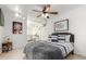 Stylish bedroom with a comfortable bed and modern decor at 2518 E Campbell Ave, Phoenix, AZ 85016