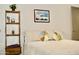 Bright bedroom with a comfy bed and decorative pillows at 103 E Palm Ln # A, Phoenix, AZ 85004