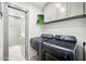 Updated laundry room with modern washer and dryer at 103 E Palm Ln # A, Phoenix, AZ 85004