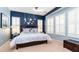 Serene bedroom with a king-size bed and ample natural light at 27789 N 129Th Ln, Peoria, AZ 85383