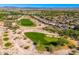 Aerial view of the community golf course at 27789 N 129Th Ln, Peoria, AZ 85383