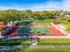 An inviting tennis court, perfect for recreation and community building at 27789 N 129Th Ln, Peoria, AZ 85383