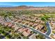 Community overview showing home location and mountain views at 27789 N 129Th Ln, Peoria, AZ 85383