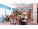 Spacious kitchen featuring granite countertops and wood cabinets at 27789 N 129Th Ln, Peoria, AZ 85383