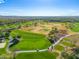 Aerial view of a beautiful golf course community at 27789 N 129Th Ln, Peoria, AZ 85383