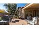 Large backyard with grill, patio furniture and a sink at 27789 N 129Th Ln, Peoria, AZ 85383