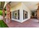 Covered patio showcasing a corner view and tile flooring at 2166 E Caroline Ln, Tempe, AZ 85284