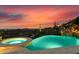 Expansive pool with a spa and a waterfall feature at 11155 E Honda Bow Rd, Scottsdale, AZ 85262