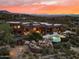 Luxury estate with a pool and stunning sunset views at 11155 E Honda Bow Rd, Scottsdale, AZ 85262