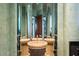 Elegant bathroom with multiple sinks and a mirrored wall at 11155 E Honda Bow Rd, Scottsdale, AZ 85262