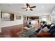 Spacious living area with hardwood floors and natural light at 19428 W Colter St, Litchfield Park, AZ 85340