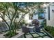 Relaxing courtyard with a water feature and comfortable seating at 18610 W Porter Dr # 93, Goodyear, AZ 85338