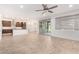 Modern kitchen with an island and stainless steel appliances at 15298 W Linden St, Goodyear, AZ 85338