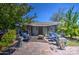 Cozy patio area with seating and landscaping at 9023 N 3Rd Ave, Phoenix, AZ 85021