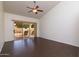 Gathering room with sliding door to patio at 851 N Pineview Dr, Chandler, AZ 85226