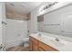 Bathroom with double vanity and bathtub at 6110 W Charlotte W Dr, Glendale, AZ 85310