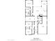 Detailed floor plan showing dimensions of a 3 bed, 2 bath home at 43958 W Stonecreek Rd, Maricopa, AZ 85139