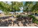 Community fire pit with seating area at 20403 W Calle Encorvada --, Buckeye, AZ 85396